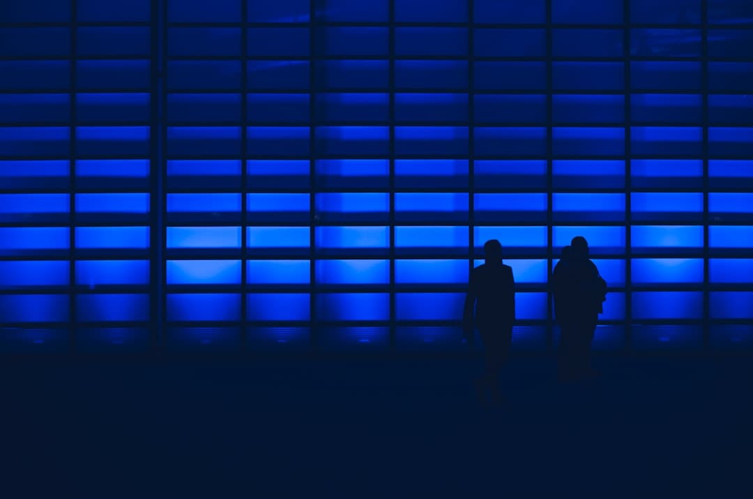 choosing the right support animal. Silhouette photo of two person standing near wall